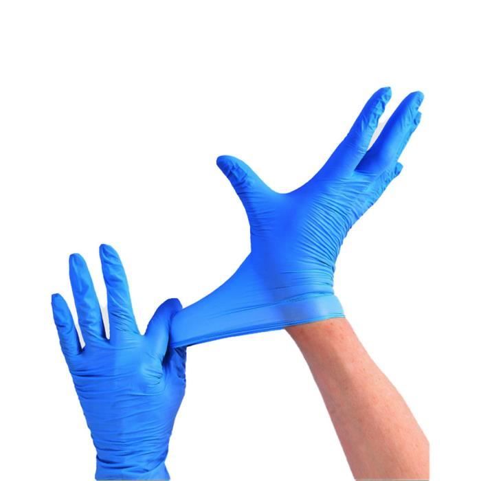 Gants jetables en nitrile